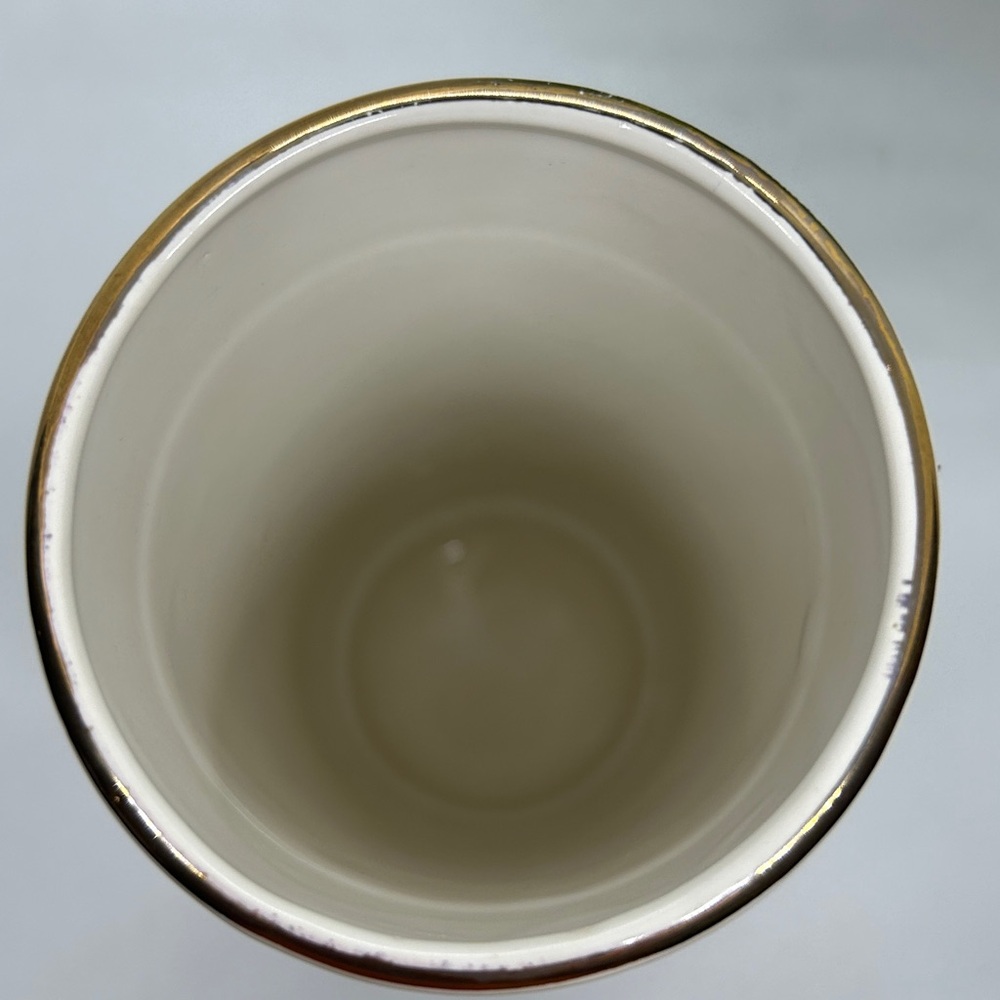 Floral and Fruit Design Ceramic Vase 
8”X 3” inches. MADE IN JAPAN - Picture 7 of 10
